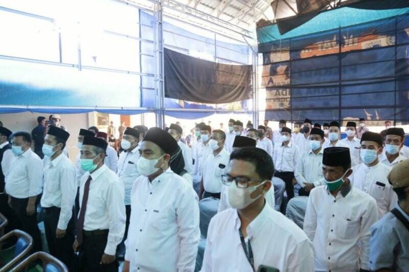 Menjelang Pilkades 17 Oktober 2021, Ratusan Calon Kepala Desa Gelar Deklarasi Damai