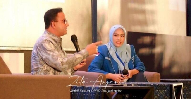 Zita Anjani Tantang Prasetio Buktikan Tuduhan Kebohongan Anies Baswedan