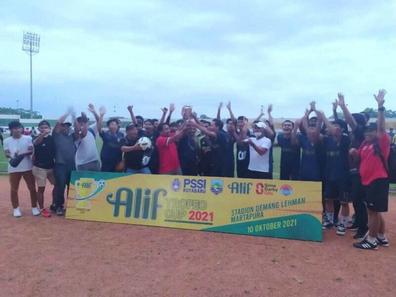 Persebaru Banjarbaru U-19 Juarai Alif Trofeo 2021 di Stadion Demang Lehman