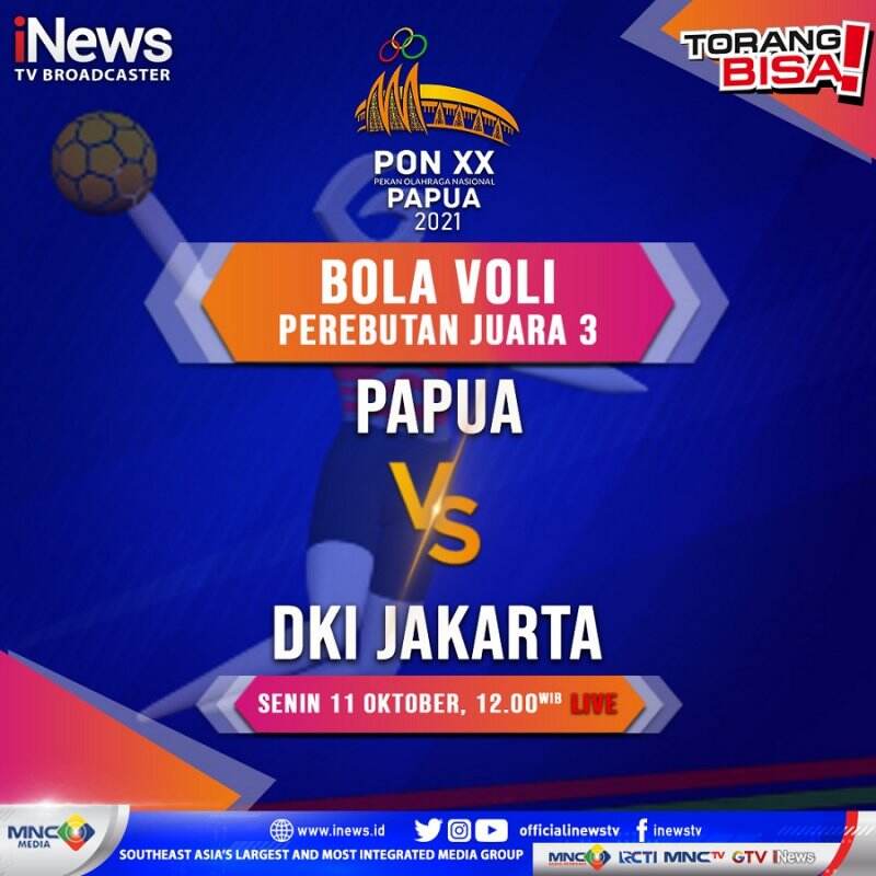 Masuk Laga Perebutan Juara 3, Akankah Tim Voli Putri Tuan Rumah Meraih Kemenangan Melawan DKI Jakarta? Saksikan Pertandingannya Secara LIVE Hanya di..