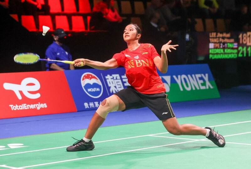 Lutut Bermasalah, Tanpa Ranking Dunia, Pemain Indonesia Tampil Gigih