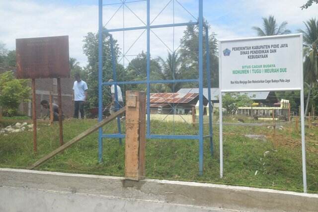 Pemugaran Makam Raja-raja Meureudu Tanpa Plang Proyek
