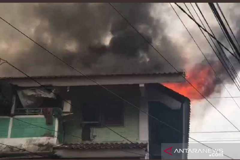 Waduh Kasihan Sekali di Tengah Wabah Terjadi Kebakaran di Rusun Tanah Tinggi Jakarta Pusat