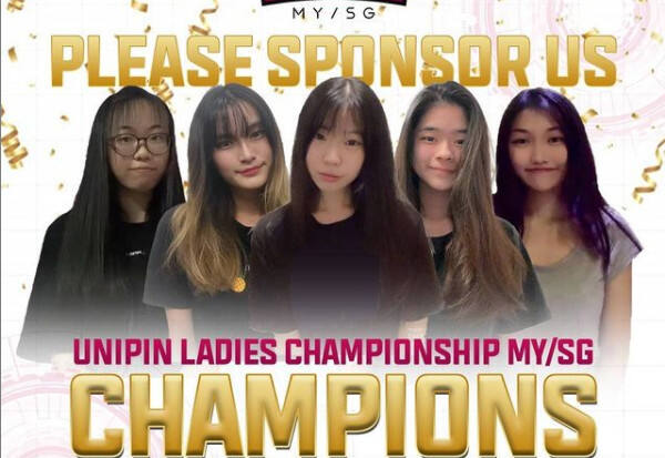 UniPin Ladies Champioship MY/SG Day 3: Tampil Garang, Please Sponsor Us Sukses Jadi Juara!