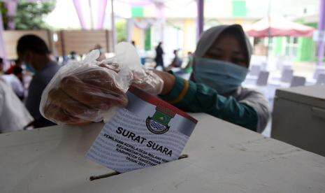 In Picture: Pilkades Serentak di Kabupaten Tangerang
