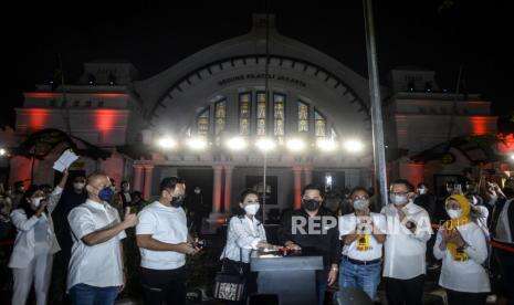 In Picture: Menteri BUMN Resmikan Pos Bloc Jakarta