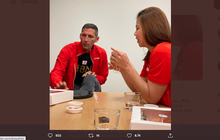 Jumpa Greysia Polii, Marco Materazzi Sapa Erick Thohir