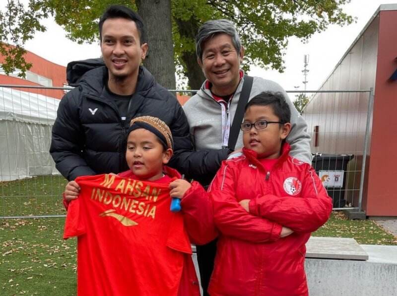 Teriak-Teriak saat Pertandingan Indonesia Vs Taiwan di Piala Thomas 2020, Dua Anak Kecil Ini Sukses Jadi Pusat Perhatian