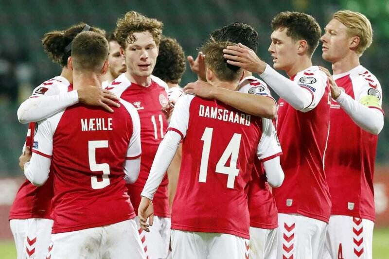 Denmark Lolos ke Piala Dunia 2022