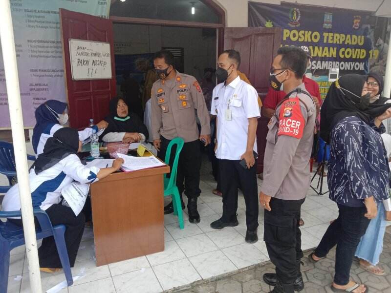 Cegah Penyebaran Covid-19, Desa Kosambi Ronyok Gelar Vaksinasi