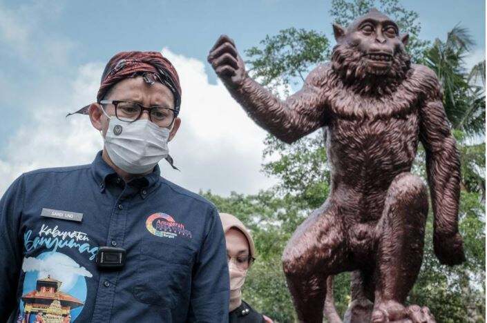 Memesona dengan Ratusan Keranya, Sandiaga Uno: Desa Cikakak Miliki Potensi Wisata Kelas Dunia