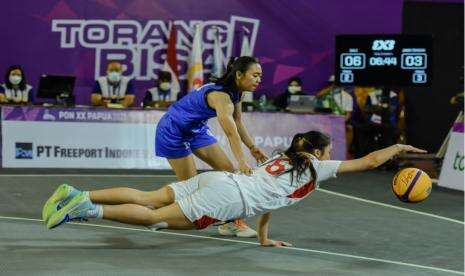 Emas Basket 3x3 PON Papua Diperebutkan Hari ini