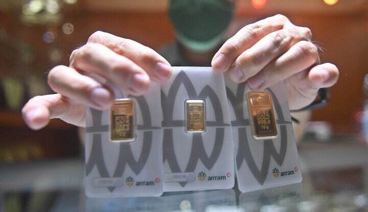Sumpah! Harga Emas Antam Ngamuk Parah, Sekali Naik Langsung Belasan Ribu Rupiah!