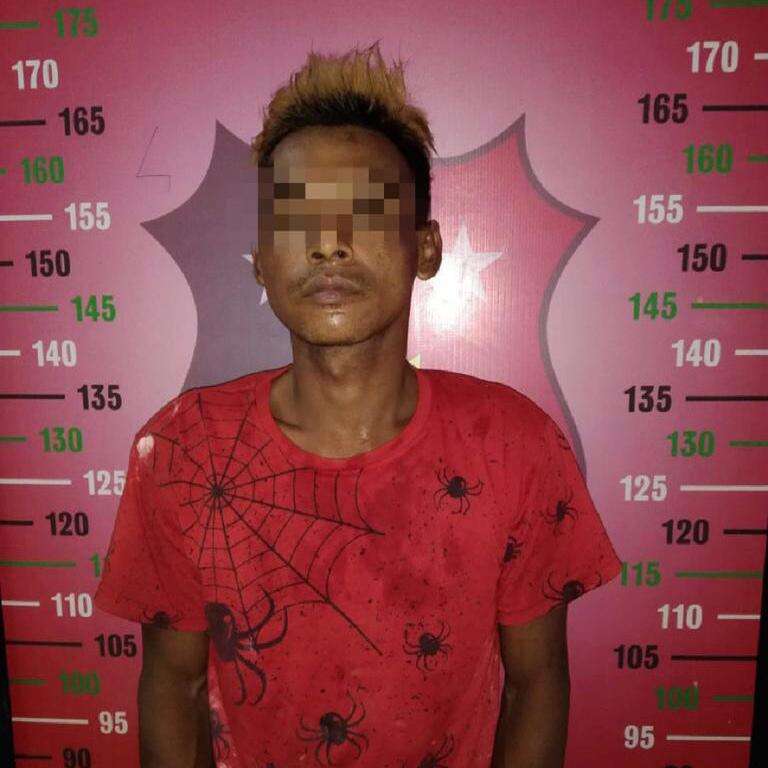Buron Berbulan-bulan, Garong Warung Makan di Barabai Asyik Kerja