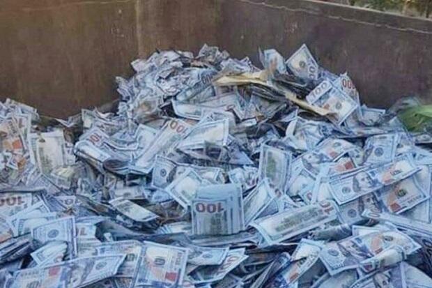 Viral, Kegembiraan Warga Lebanon Temukan Berton-ton Uang Dollar AS Ternyata Zonk