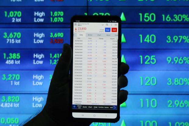 216 Saham Menguat, IHSG Dibuka Naik 52 poin ke Level 6.588