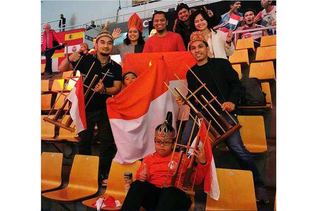 BWF Dibuat Heboh dengan Semangat Bocah saat Dukung Tim Thomas Indonesia