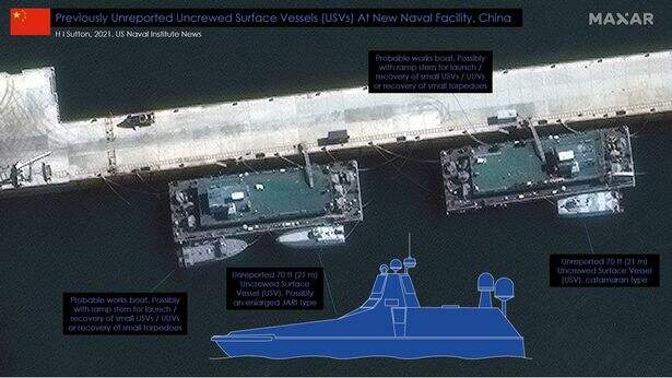 Gambar Satelit Udara: China Kembangkan Kapal Perang Torpedo Rahasia