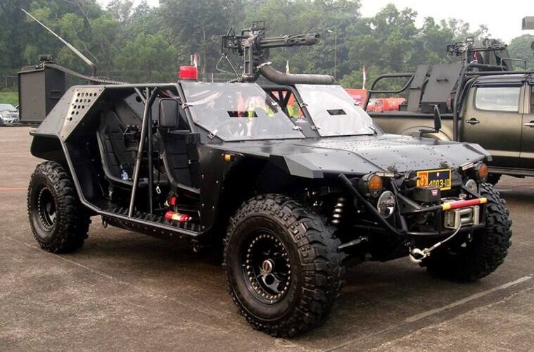 Begini Kecanggihan dan Spesifikasi Rantis P6-ATAV, Kendaraan Tempur Baru TNI
