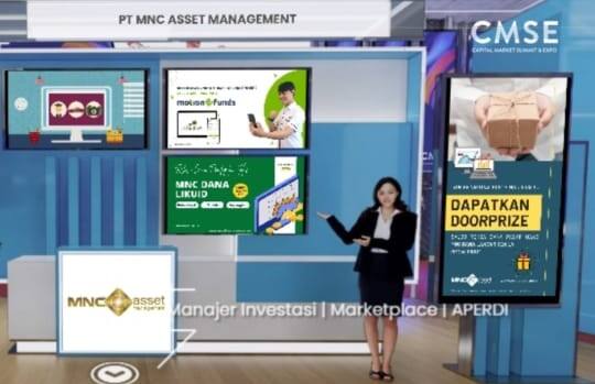 Gratis Saldo Reksa Dana untuk Pengunjung Virtual Booth MNC Asset di CMSE 2021, Begini Caranya!