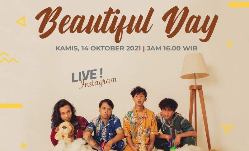 Coldiac Band Bahas Single Beautiful Day di Live Instagram Okezone Hari Ini