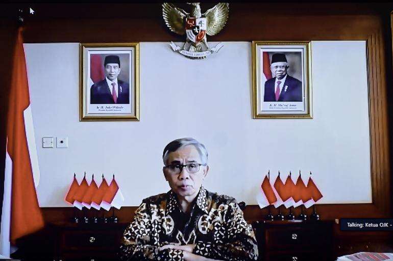 Covid Terkendali, Bos OJK: Jaga Momentum Pertumbuhan