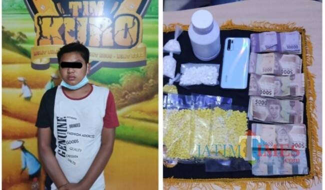 Miliki 4.300 Pil Koplo, Remaja Asal Mlawang Klakah Diciduk Polisi