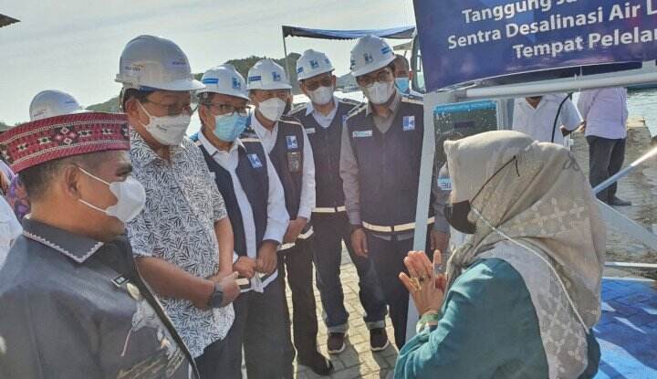 Bank Mandiri Gandeng Indra Karya Bangun Sarana Desalinasi Air Laut di Labuan Bajo