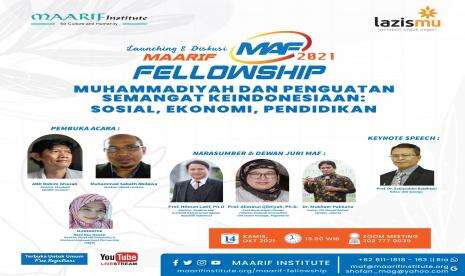 Maarif Fellowship Undang Generasi Milenial Jadi Peneliti