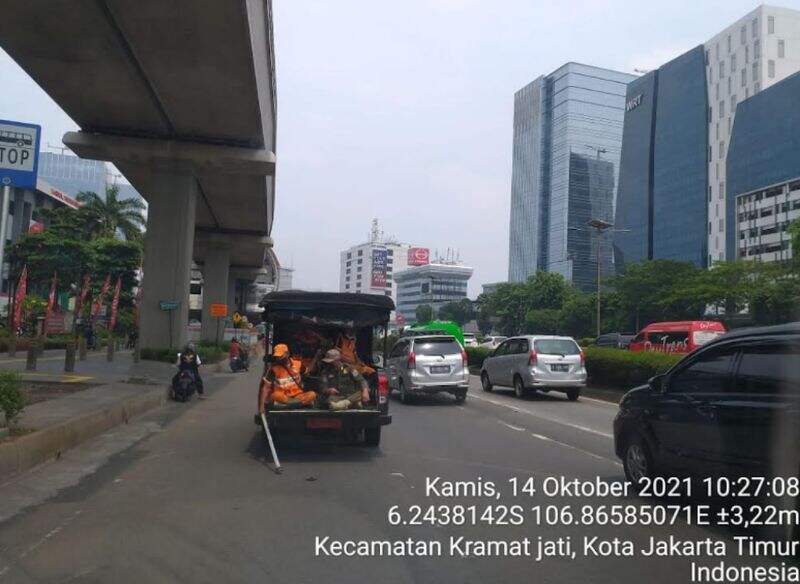 Marak Ranjau Paku, Satpol PP Jaktim Gelar Operasi Monitoring di 10 Kecamatan