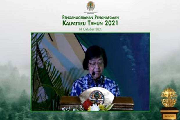 Pesan Menteri Siti Nurbaya ke Penerima Penghargaan Kalpataru 2021