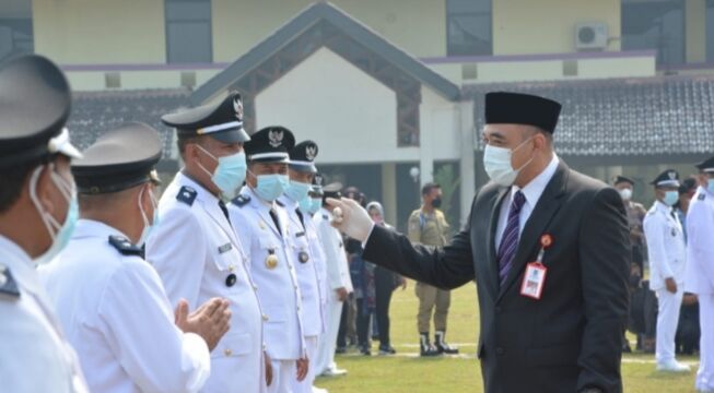 77 Kades Terpilih Hasil Pilkades Serentak Kabupaten Tangerang Dilantik