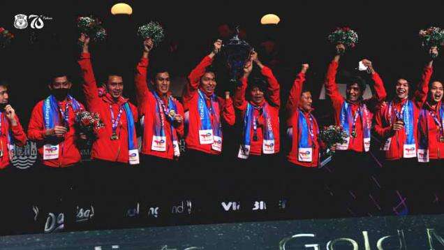 Kampiun Piala Thomas 2020 Usai Bantai China, PBSI: Semua Kehendak Tuhan