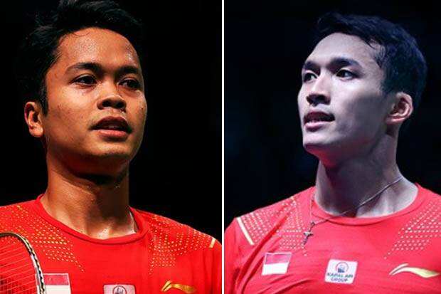 Tunggal Putra Rontok, Ginting dan Jojo Absen di Prancis Open 2021