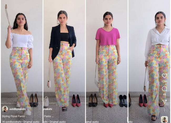Anti Nyentrik, Styling Floral Pants 