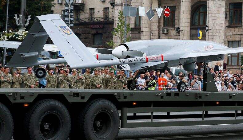 Rusia Mulai Ketar-ketir dengan Drone Tempur Bayraktar Buatan Turki di Ukraina
