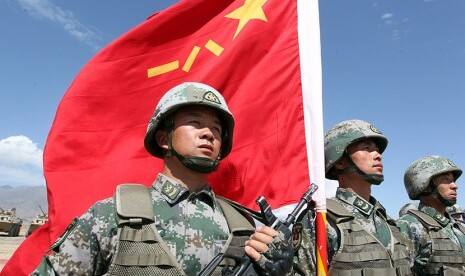 Pasukan China Berlatih di Dekat Taiwan