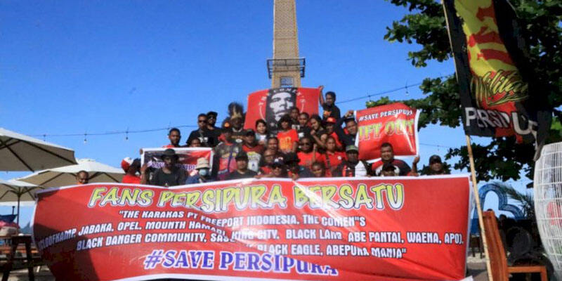 Tuntut Pergantian Manajer dan Pelatih, Fans Persipura Bersatu Ancam Lakukan Aksi Besar-besaran di Kantor Walikota