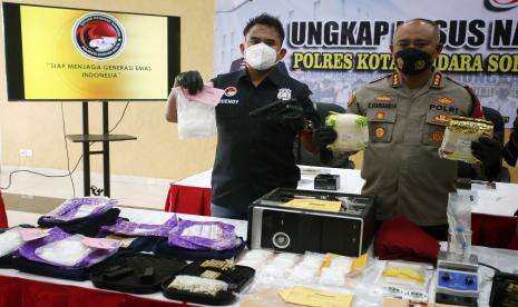 Polresta Bandara Gagalkan Penyelundupan 4,8 Kg Sabu