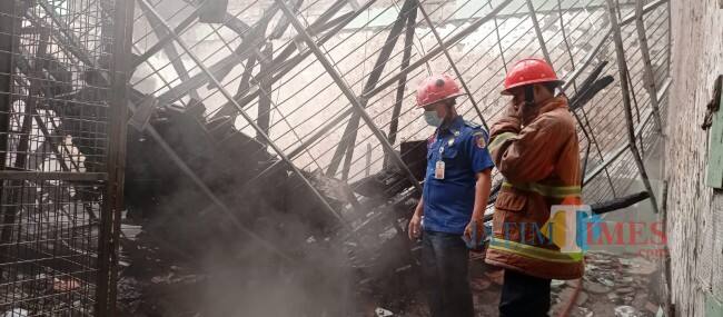Tempat Penyimpanan Alat Kontrasepsi Kantor DP3KB Pemkab Jember Terbakar