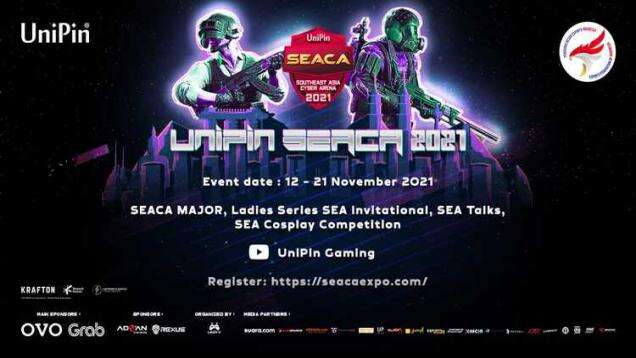 Turnamen eSports Terbesar di ASEAN, UniPin SEACA 2021 Siapkan Prize Poll Rp655 Juta