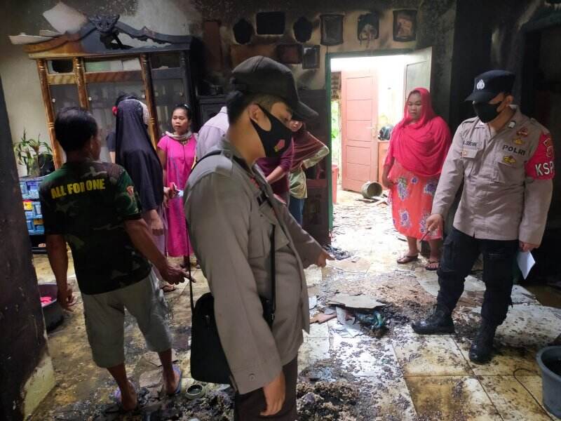 Kebakaran di Cikeusik, Satu Orang Meninggal Dunia