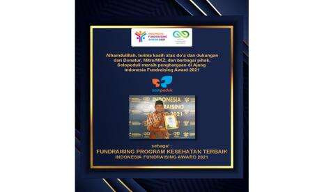 LAZ Solopeduli Raih Penghargaan Program Kesehatan Terbaik