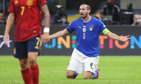 Chiellini Janjikan Italia Tampil Hebat Walau Diterpa Cedera