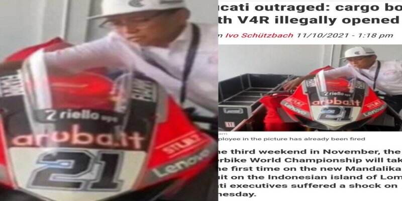 Trending Kejadian Memalukan, Panitia Sirkuit Mandalika Buka Boks Kargo Ducati Secara Ilegal