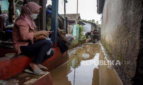In Picture: Pascabanjir Bandung di Desa Panyadap, Bandung (2)