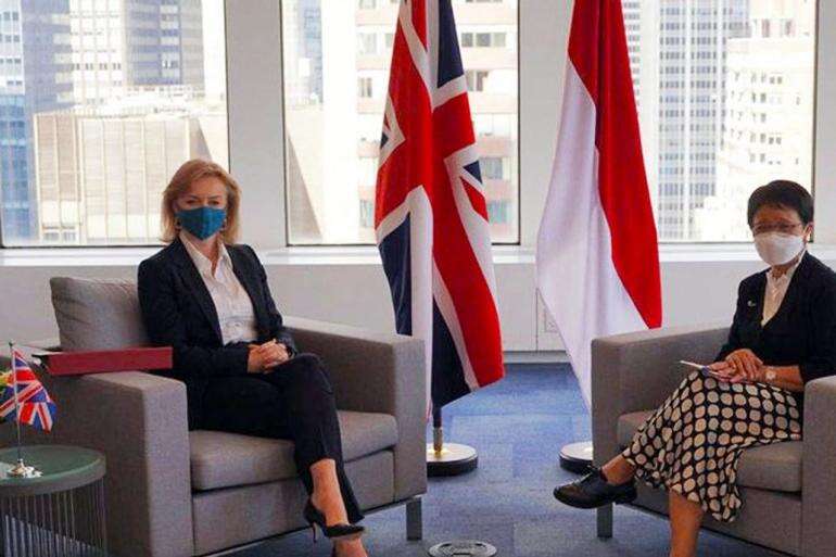 Indonesia Mitra Penting Global Britain, Menlu Inggris Siap Mantapkan Kerja Sama Global