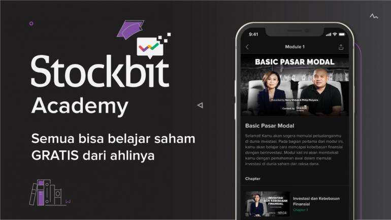 Stockbit Academy Edukasikan Pengguna Belajar Saham Dari Nol