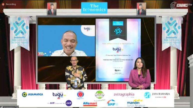 Top, Tugu Insurance Raih Best Corporate Secretary Awards 2021