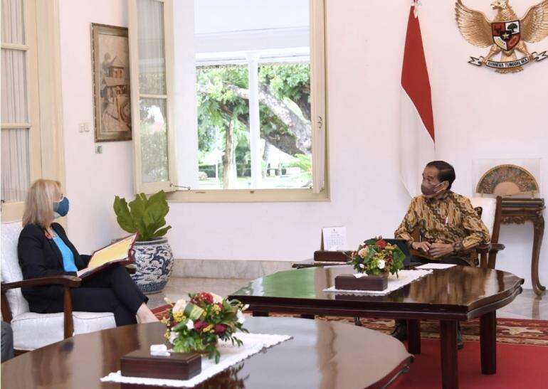 Ketemu Menlu Inggris, Jokowi Mantapkan Rencana Pertukaran Pasar Karbon, Investasi Dan Bioteknologi